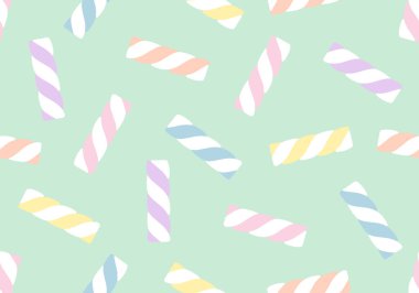 Şekerleme pürüzsüz bir desen oluşturur