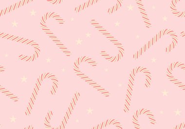 Şeker Çubuğu deseni. Noel şekerlemelerle kusursuz desen