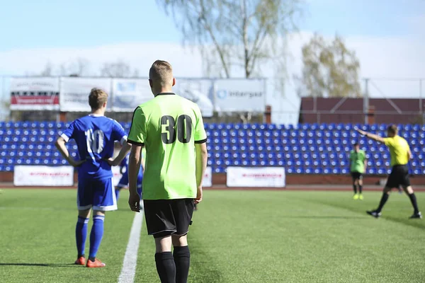 Episódio de jogo de futebol — Fotografia de Stock