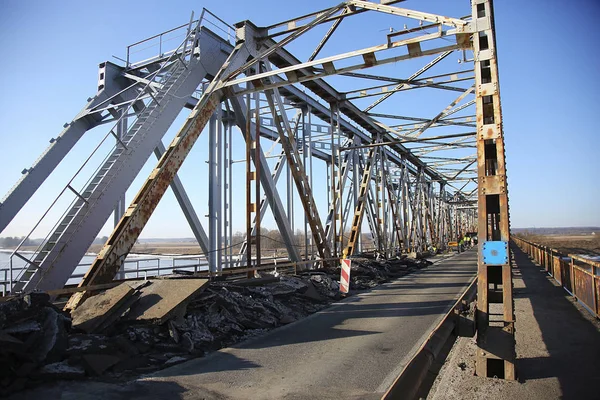 Trabajos de construcción del puente —  Fotos de Stock