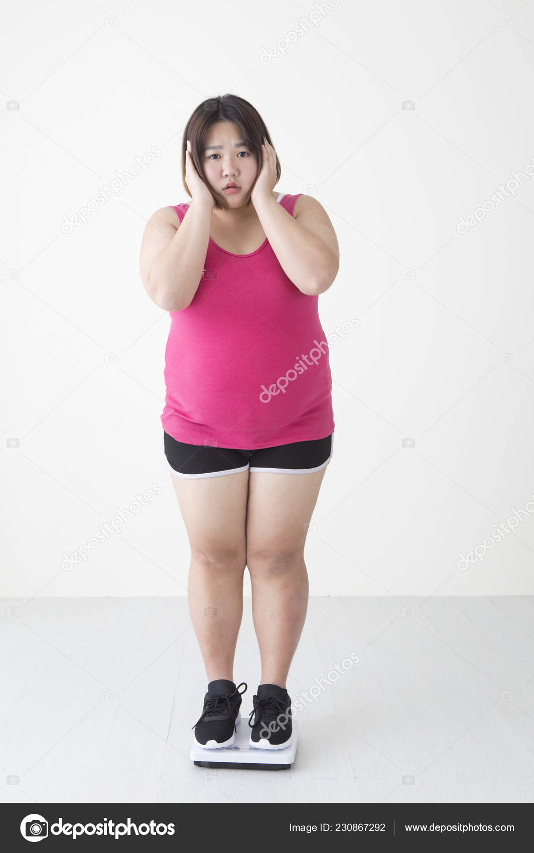 Young Fat Woman