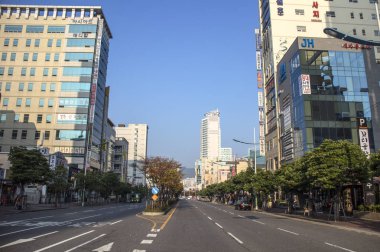 Busan, Kore modern binalar,