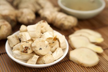 Arka plan, zencefil çayı kapa