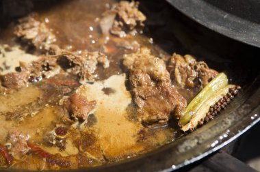  Pekin, Çin, Asya'da braised,