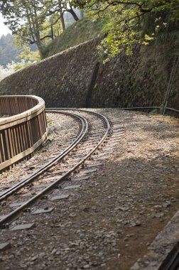 Tren yolu alişan, Chiayi, Tayvan
