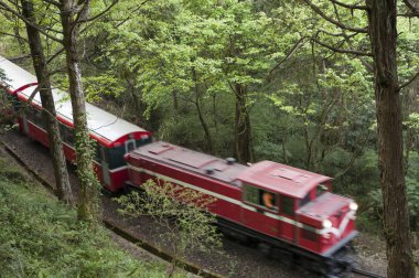 Tren yolu Taipei, Tayvan, Asya