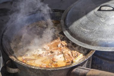  Pekin, Çin, Asya'da braised,