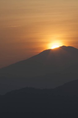 Alishan Manzara Alanı, Alişan, Chiayi, Tayvan, Asya, Gündoğumu, Güneş,