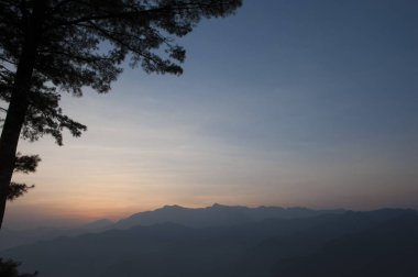 Alişan manzara alan, alişan, güzel gündoğumu görünümü