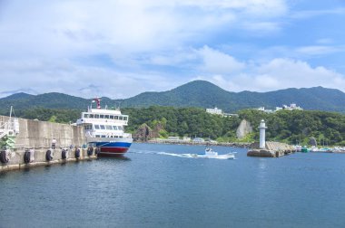 Shiretoko Yarımadası, Tourboat, Hokkaido, Japonya, Asya,