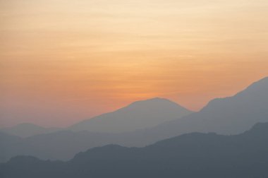 Alishan Manzara Alanı, Alişan, Chiayi, Tayvan, Asya, Gün doğumu,