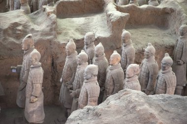 Lintong, Qin Shi Huang'ın Mezarı, Asya, Çin, Terracotta, Xi'an, Shaanxi Eyaleti,