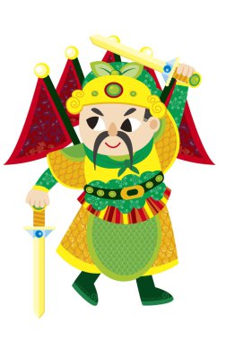 Çin Kapı Tanrısı, İllüstrasyon Tekniği