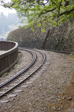 Tren yolu alişan, Chiayi, Tayvan