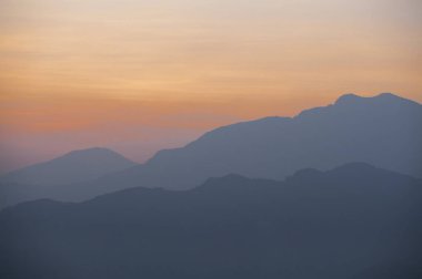 Alishan Manzara Alanı, Alişan, Chiayi, Tayvan, Asya, Gün doğumu,