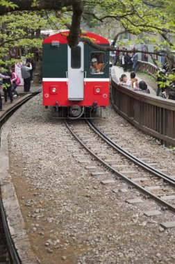 Tren yolu Taipei, Tayvan, Asya