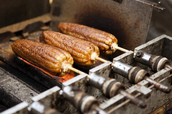 Corn, Barbecuing, food background