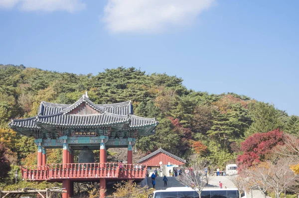 Glockenturm Korea Seokguram Tohamsan — Stockfoto