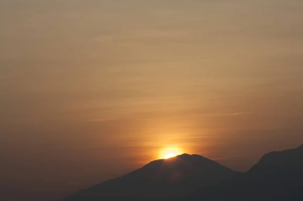 Алишан Живописный Район Алишань Чиайи Тайвань Азия Восход Солнца — стоковое фото