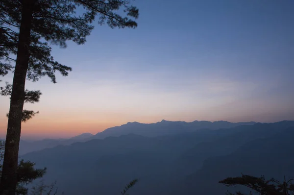 Alishan  Scenic Area, Alishan, beautiful sunrise view