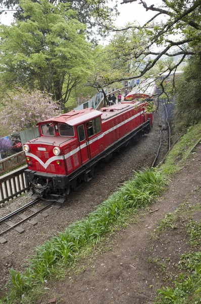 アジアでの鉄道線路 — ストック写真