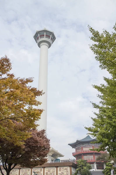 Busan Korea Busan Tower Yongdusan Park — Stockfoto