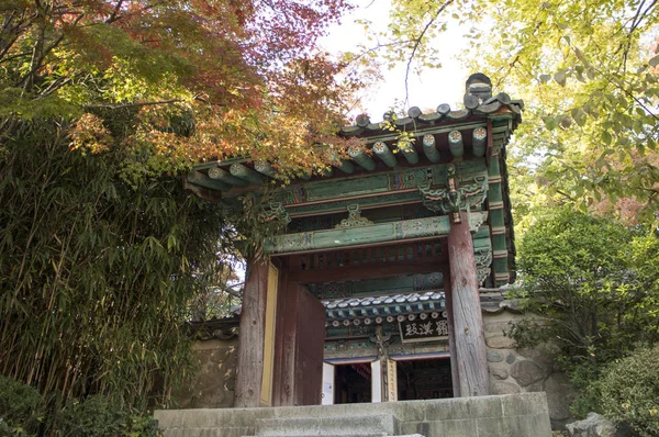 Starożytna Świątynia Bulguksa Gyeongju Korea — Zdjęcie stockowe