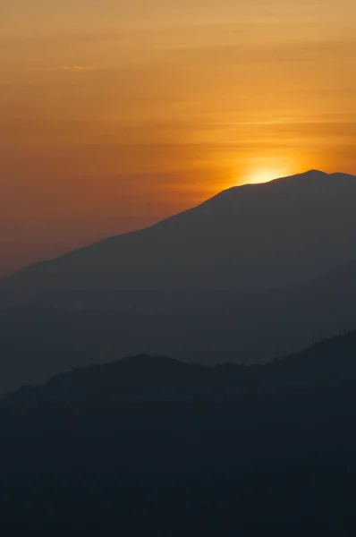 Alishan Manzara Alanı Alişan Chiayi Tayvan Asya Gündoğumu Güneş — Stok fotoğraf
