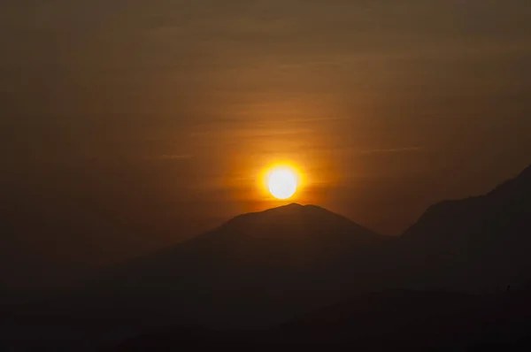 Alishan Scenic Área Alishan Chiayi Taiwán Asia Salida Del Sol — Foto de Stock