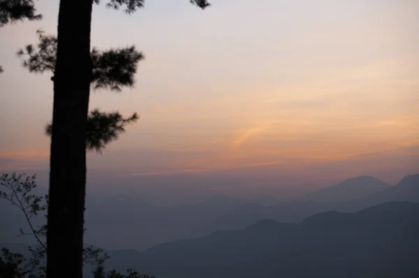 Alishan Scenic Area Alishan Chiayi Taiwan Asie Lever Soleil — Photo