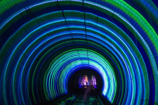 Tunnel, Sight Seeing in The Bund, Shanghai, China