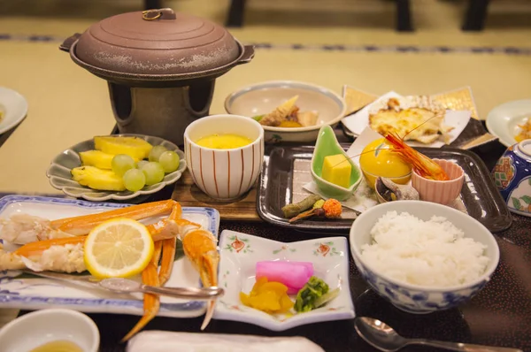 Japanisches Essen Hintergrund Nahaufnahme — Stockfoto