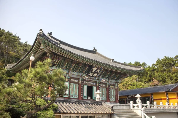 Mahavira Hall Busan Korea Haedong Yonggungsa — Stockfoto