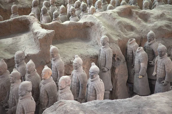 Lintong Qin Shi Huang Tomb Terracotta China Shaanxi Province Stock Image