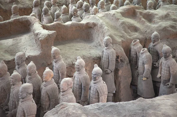 LinTong, Qin Shi Huang's Tomb, Terracotta, in China , Shaanxi Province — Stock Image Lintong Qin Shi Huang Tomb Terracotta China Shaanxi Province Stock Image