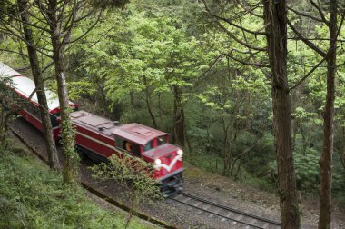 Tren yolu Taipei, Tayvan, Asya