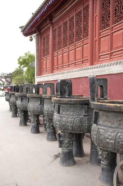 Templo Fuxi Província Gansu Tianshui Ásia China — Fotografia de Stock