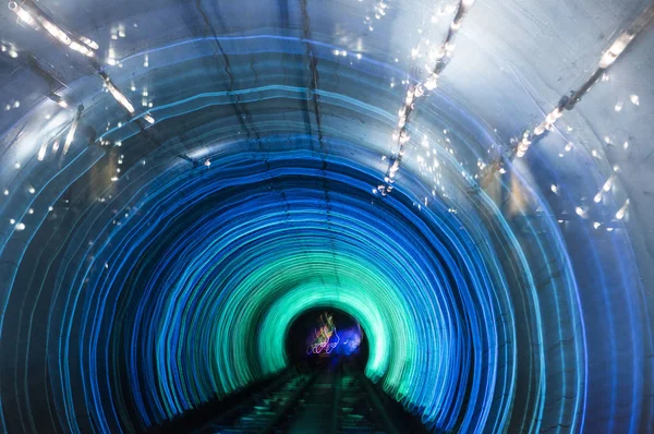 Tunnel, Sight Seeing in The Bund, Shanghai, China