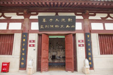 Qianling türbesi, Shaanxi Eyaleti, Xianyang Asya, Çin