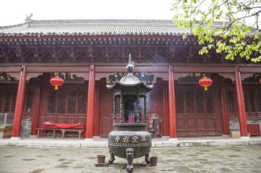 Xi 'an, Asya, Çin, Shaanxi Eyaleti, Caotang Tapınağı, Hu Bölgesi,