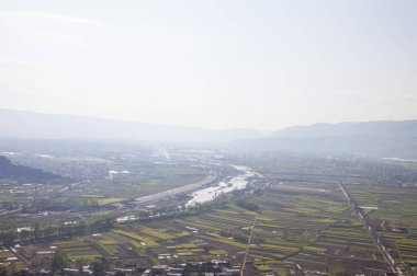 Gansu Eyaleti, Tianshui, Gua Taishan Asya, Çin, 