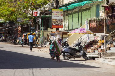 Udaipur, Hindistan, Asya, Udaipur, Hindistan, Asya, yerel pazar