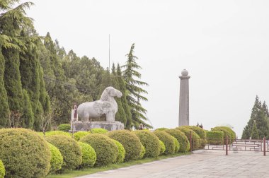 Qianling türbesi, Shaanxi Eyaleti, Xianyang Asya, Çin