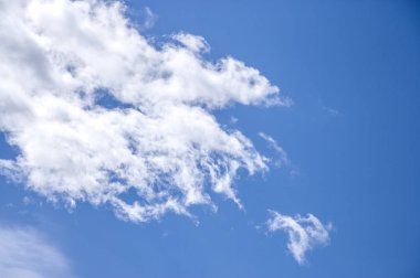 bulutlu mavi gökyüzü arkaplanı 