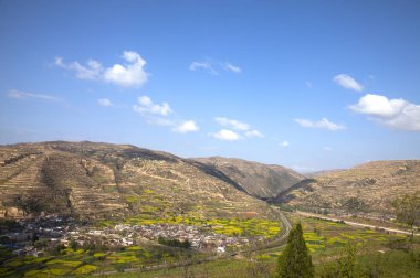 Gansu Eyaleti, Tianshui, Gua Taishan Asya, Çin, 