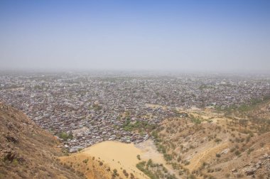 Nahargarh Fort, kaplan Fort, Jaipur, Hindistan,