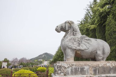 Qianling türbesi, Shaanxi Eyaleti, Xianyang Asya, Çin