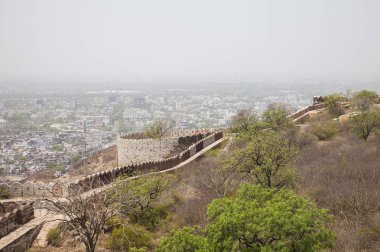 Nahargarh Fort, kaplan Fort, Jaipur, Hindistan,