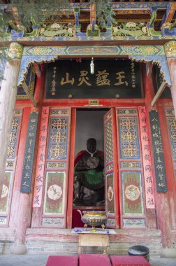 Gansu Eyaleti, Tianshui, Gua Taishan Asya, Çin, 