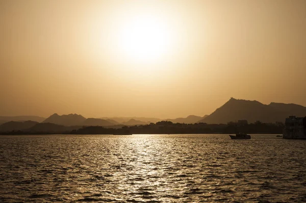 Lago Pichola Udaipur Índia — Fotografia de Stock